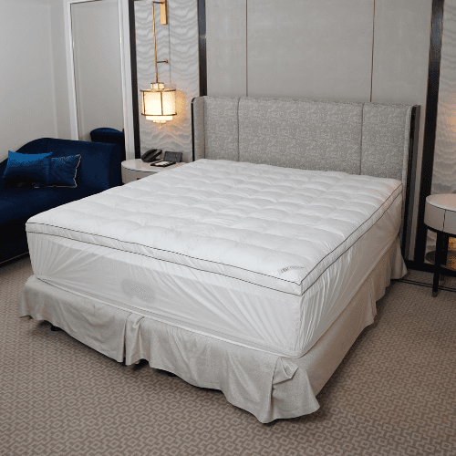 Mattress Topper Goose Down Feel Eco Down (Synthetic) 
