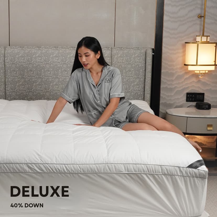 Mattress Topper Bulu Angsa Type Deluxe | 40% Down